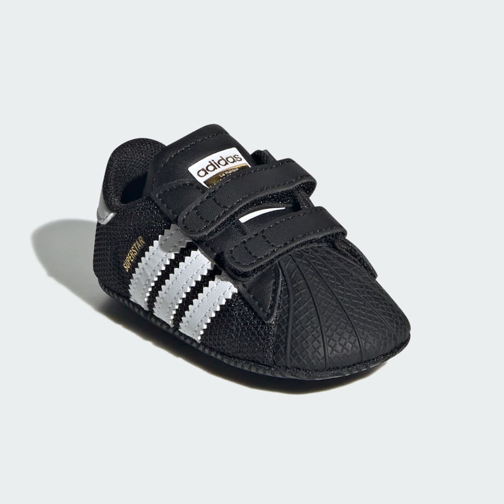 Кроссовки Adidas Superstar Shoes, цвет Core Black/Cloud White/Gold Metallic — фото 4