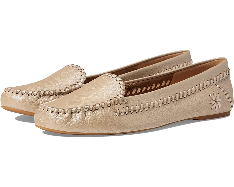 

Балетки Jack Rogers Mllie Moccasins, цвет Platinum/Platinum