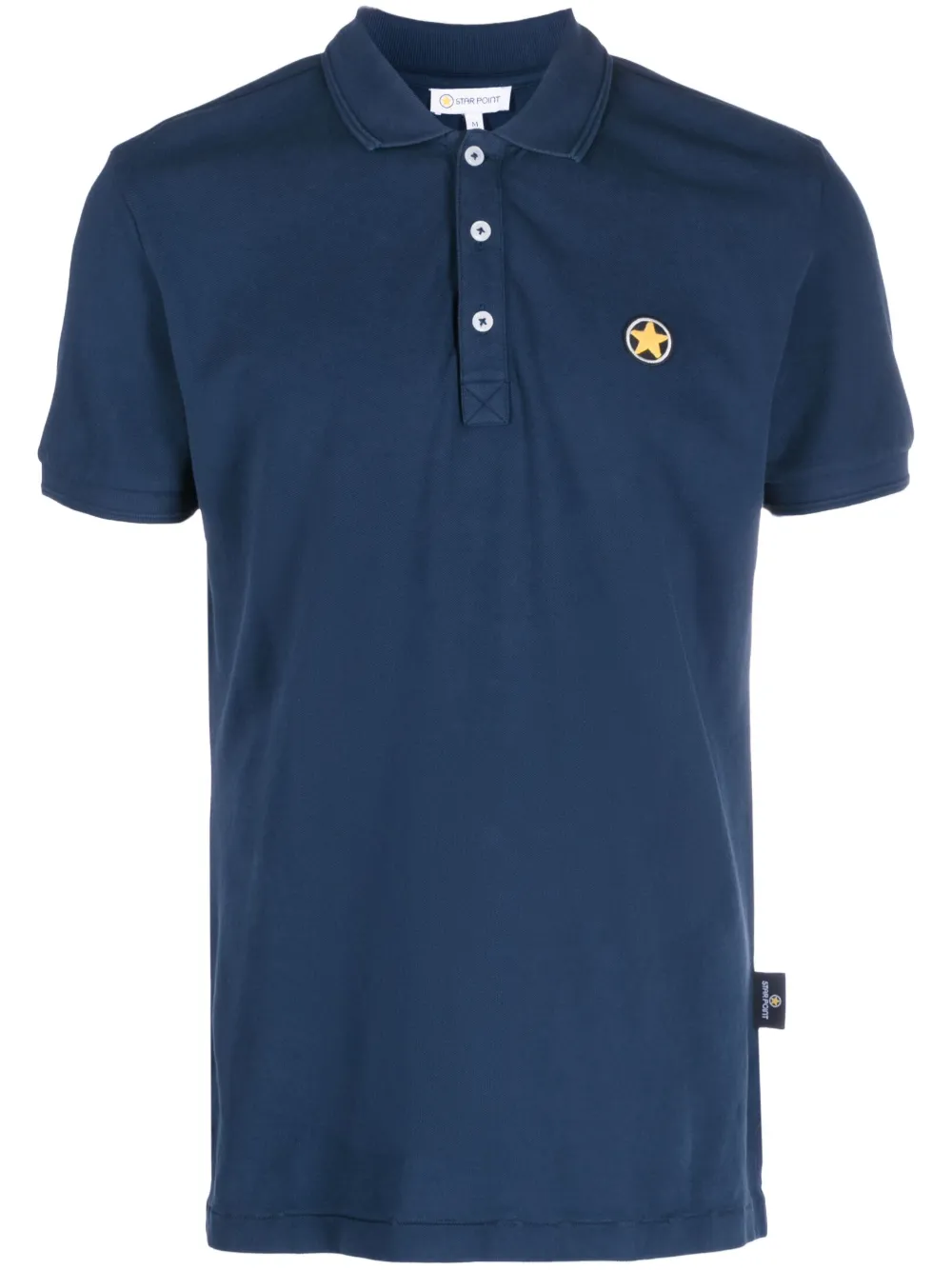 

Рубашка поло с нашивкой-логотипом Star Point, синий