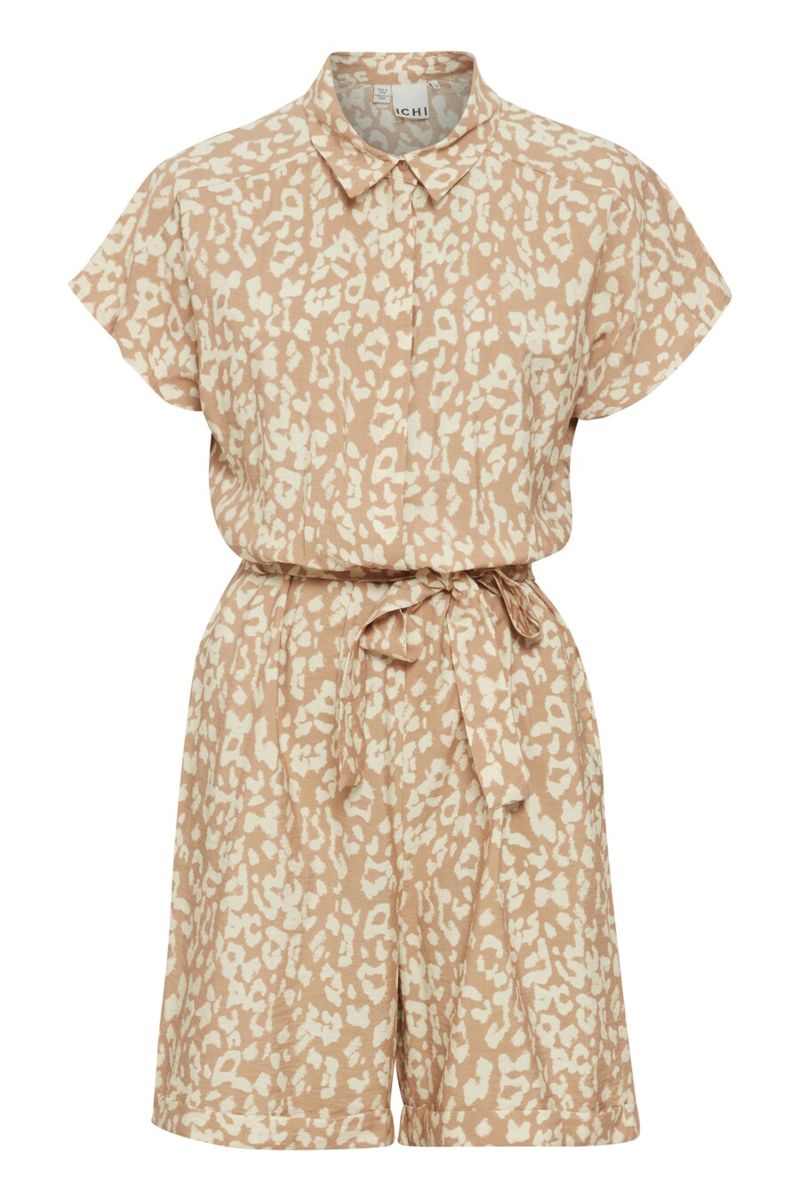 

Комбинезон ICHI Jumpsuit TAMIKO, цвет beige/camel