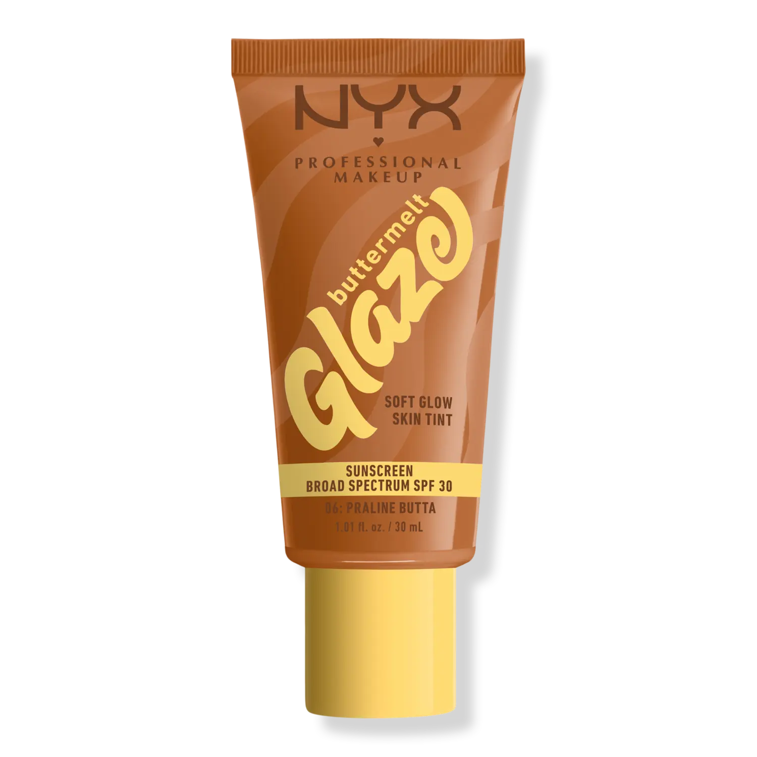 

Тональный крем для лица Buttermelt Glaze Skin Tint SPF 30 NYX Professional Makeup, Praline Butta (tan with neutral undertones)