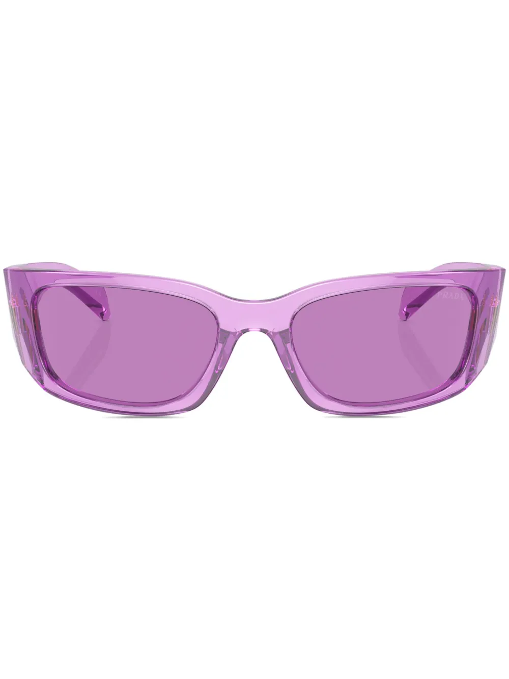 

Солнцезащитные очки Prada PR A14S в овальной оправе Prada Eyewear, розовый