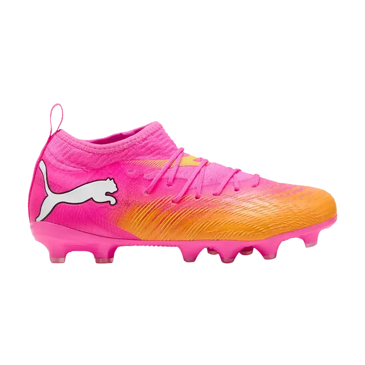 Бутсы Puma Future 9 Match FG AG Big Kid, розовый