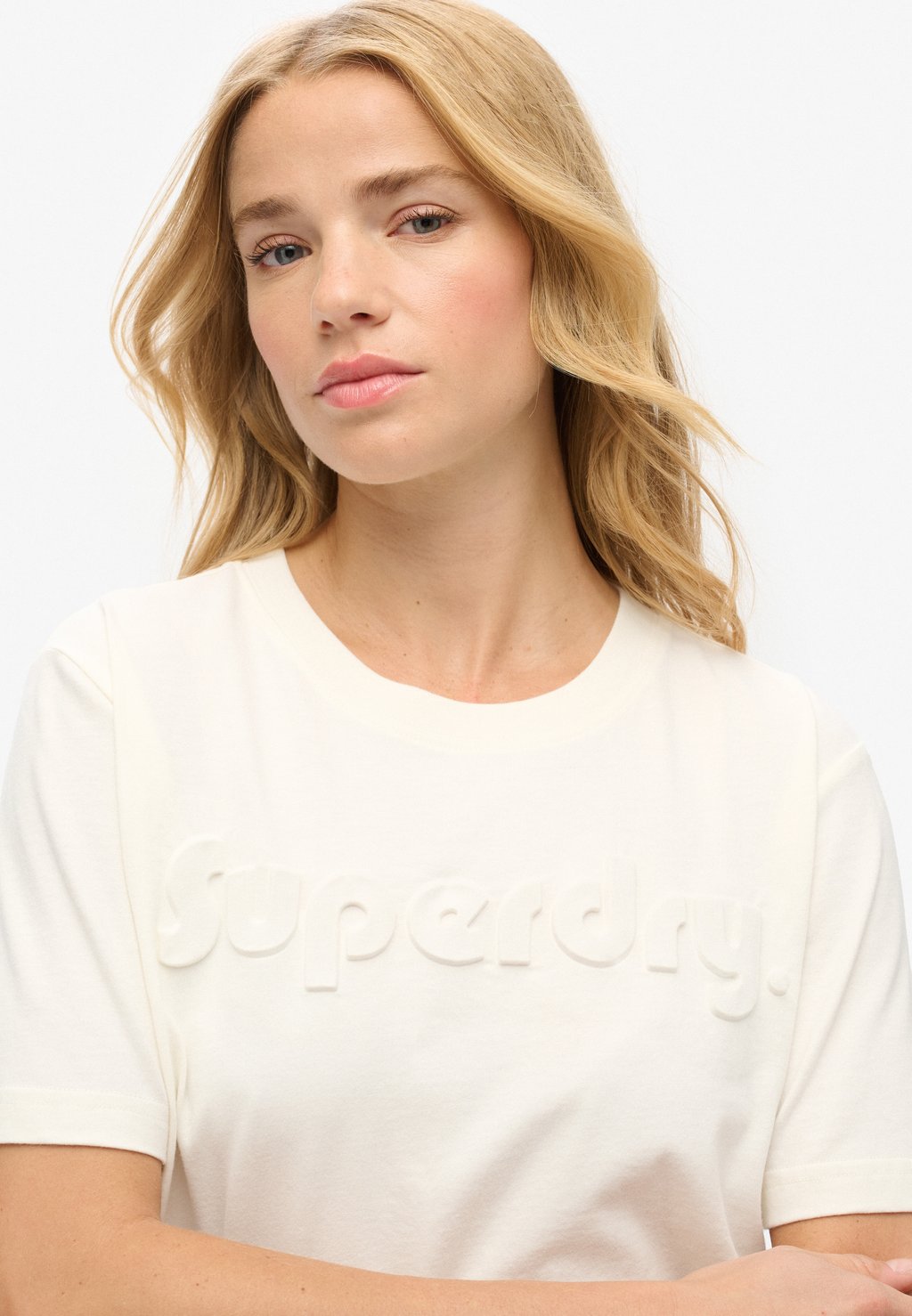 

Футболка с принтом Superdry, белый
