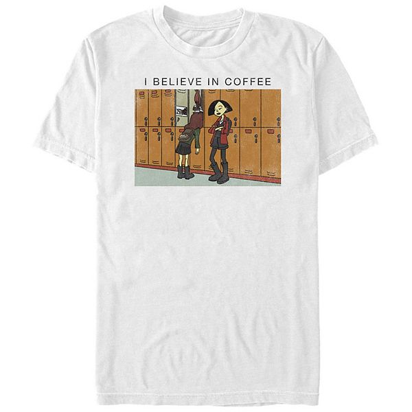 

Футболка Big & tall Daria I believe in coffee Licensed Character