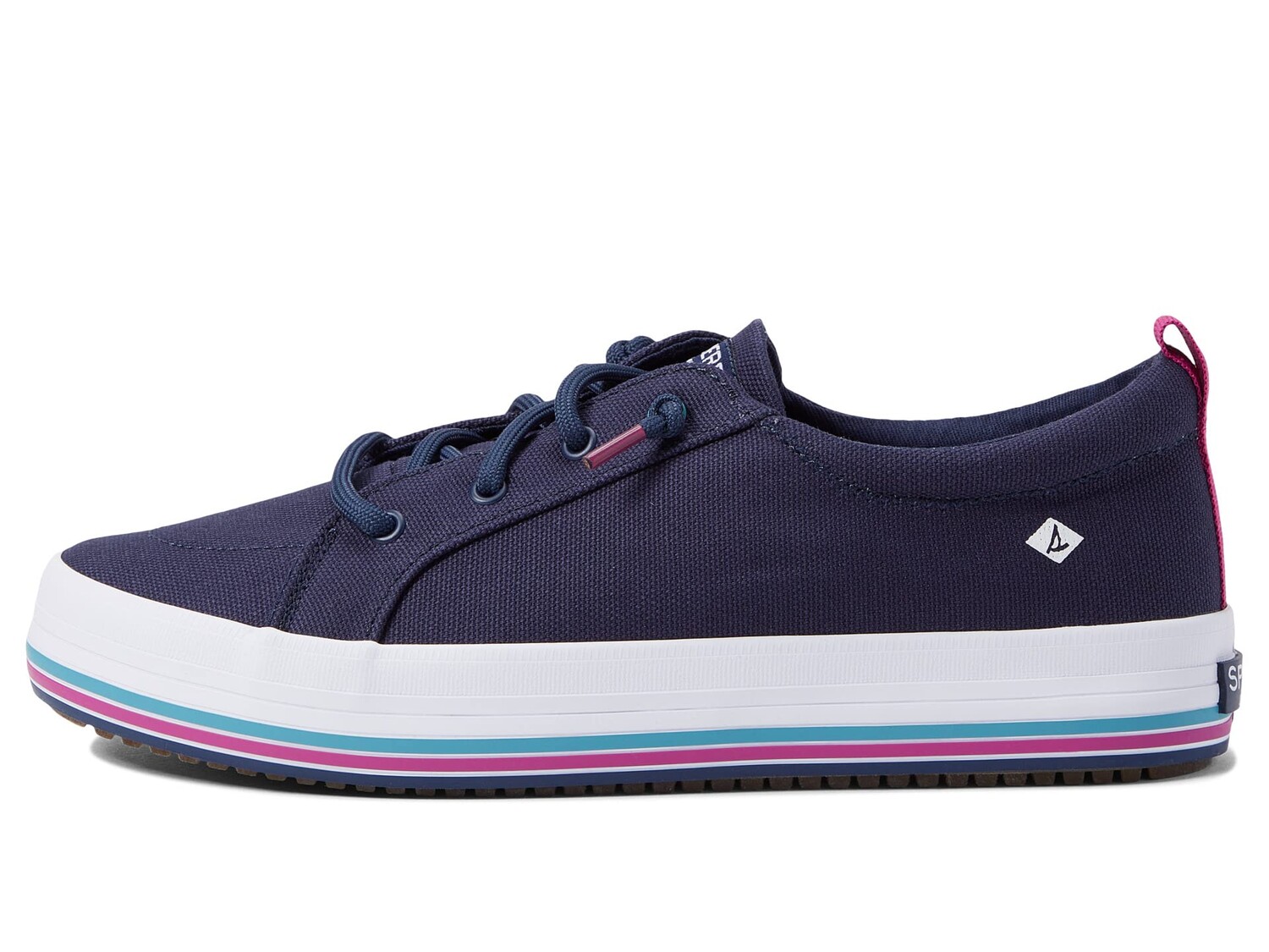 

Кроссовки Sperry Kids Crest Vibe Platform (Little Kid/Big Kid), темно-синий