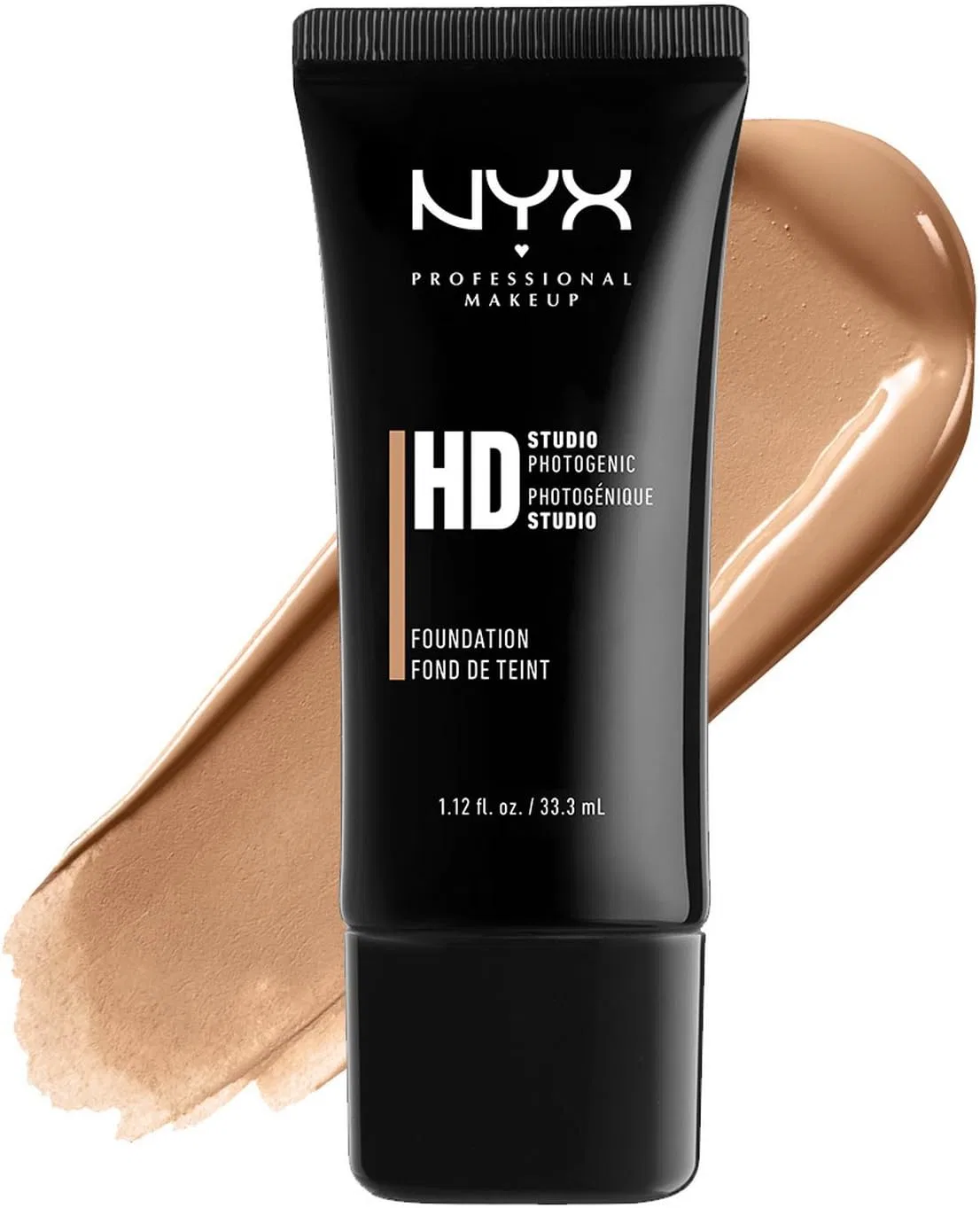 Тональное средство HD Studio Photogenic Foundation 102 Soft Beige Nyx Professional Makeup — фото 2