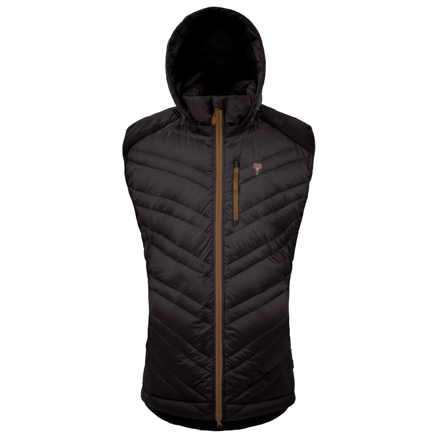 

Жилет Grüezi Bag Lightful DownWool Vest, цвет Black/Mustard