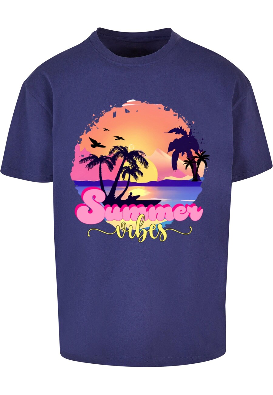 

Рубашка Merchcode Summer Vibes Sunset, индиго