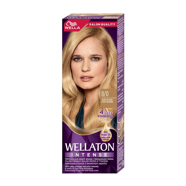 

Тон краска для волос Wella, цвет 8/0 light blonde