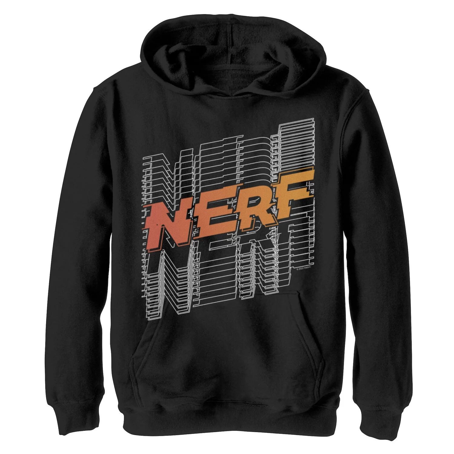 

Толстовка с логотипом Nerf Stacked Line для мальчиков 8–20 лет Nerf