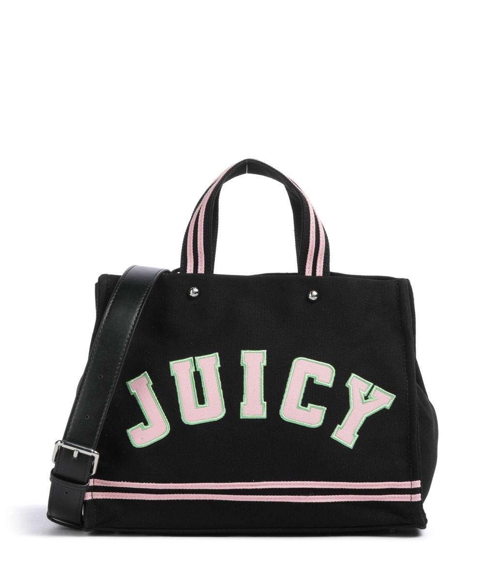 

Ирис патч холст м сумка холст Juicy Couture, черный