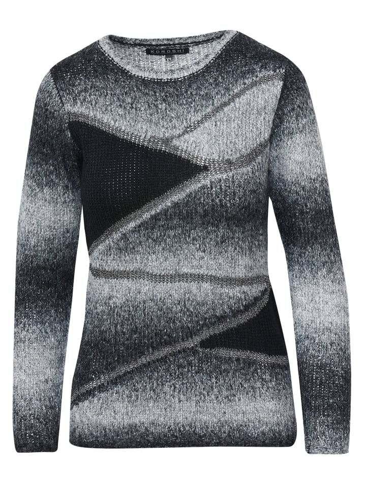 

Пуловер KOROSHI GESTRICKTES JERSEY, черный