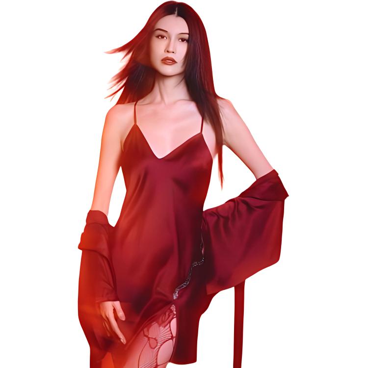 Snake Year Limited Collection Nightgown Women's Burgundy Victoria's Secret, Burgundy — фото 3