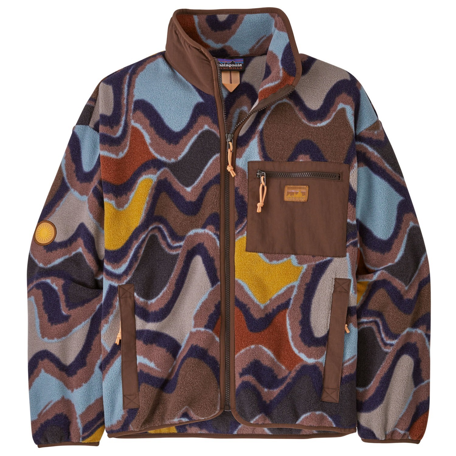

Флисовая куртка Patagonia Synch Jacket, цвет Currents: Dulse Mauve
