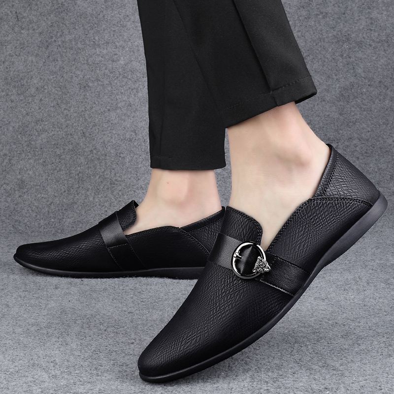 BAGE Мужские повседневные кроссовки Low Top черные, цвет Black — фото 4