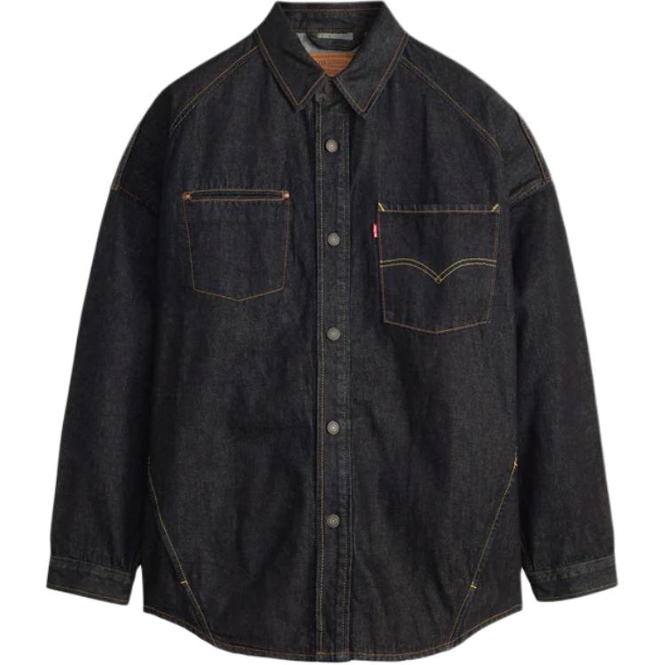 

Levis Джинсовая куртка мужская тёмно-синяя, Dark Blue