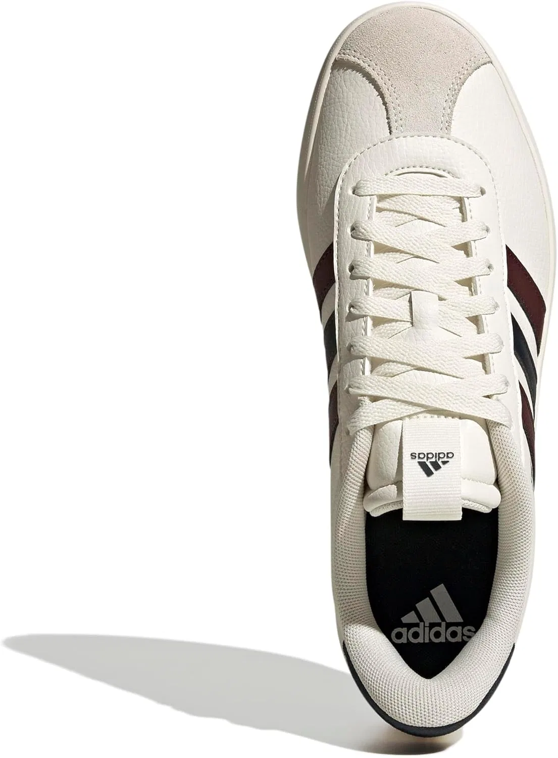 Кроссовки мужские adidas VL Court 3.0, цвет White/Aurora Ruby/Aurora Ink — фото 2