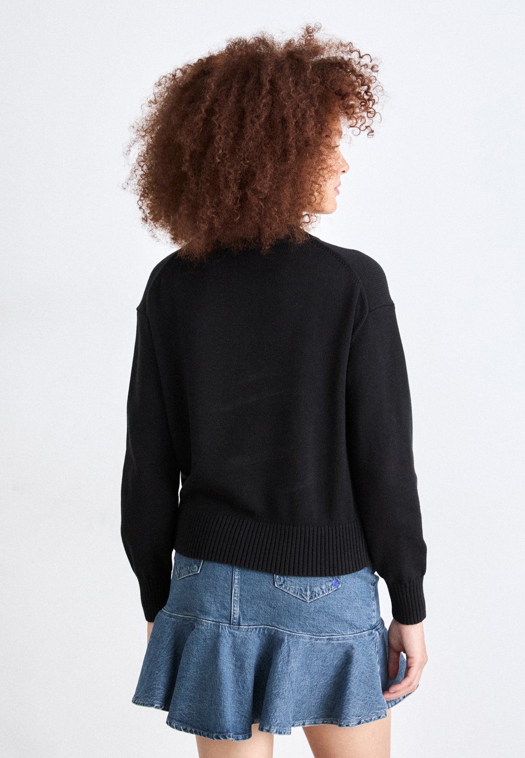 

Джемпер MONOGRAM HIGH NECK Calvin Klein Jeans, черный