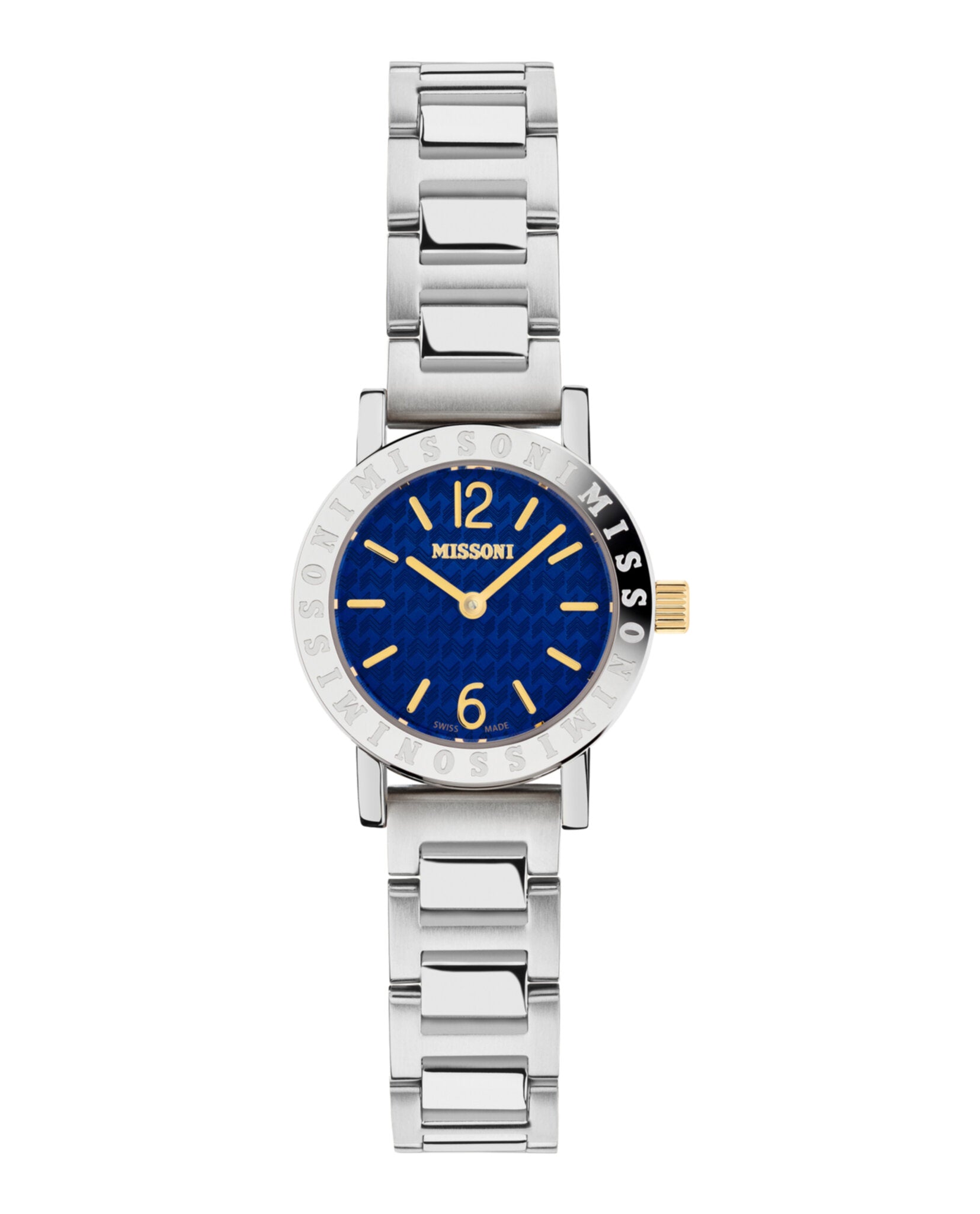 

Часы Missoni Estate, цвет silver/stainless steel/blue