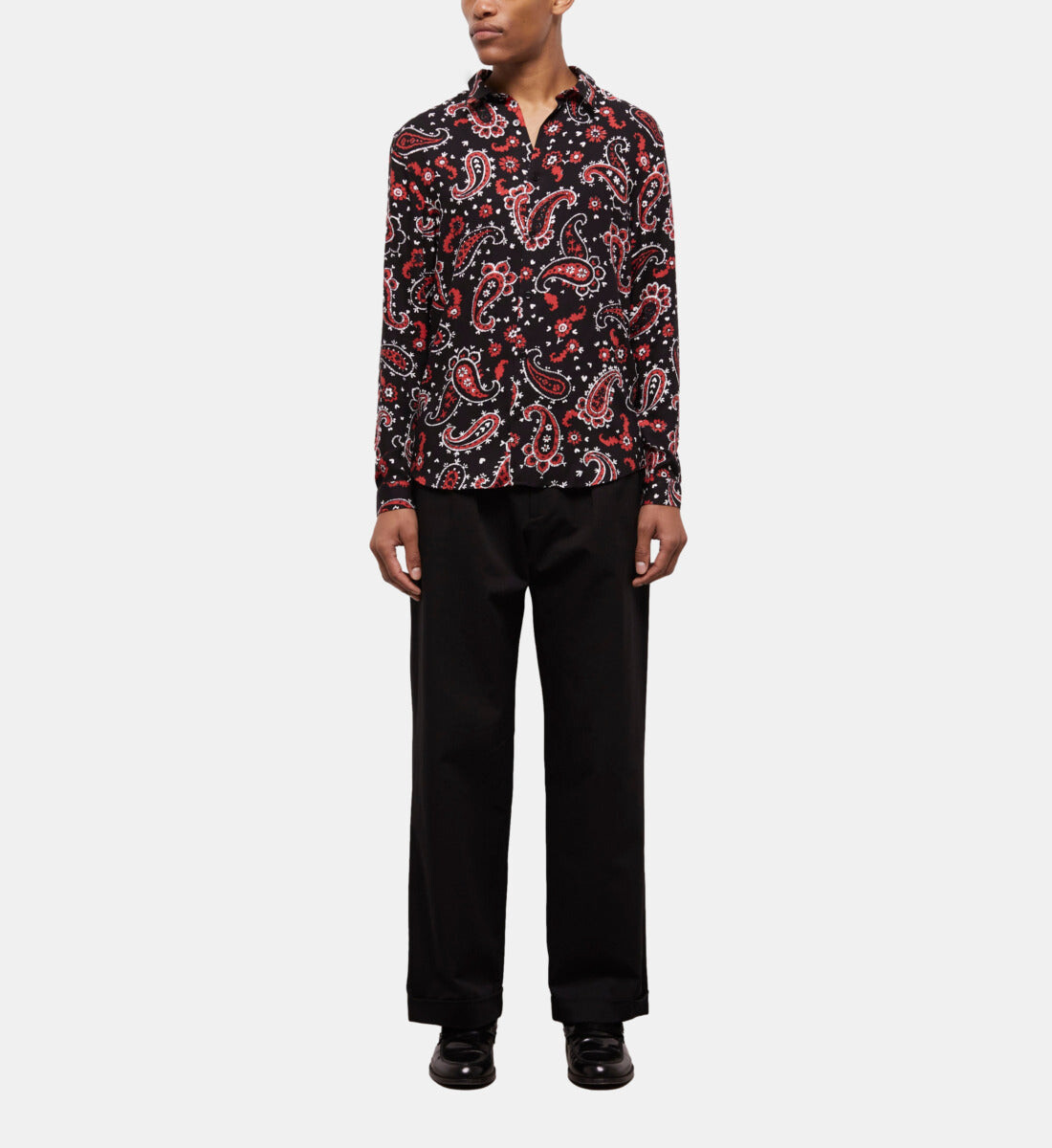 

Рубашка с принтом THE KOOPLES, цвет Black - Red