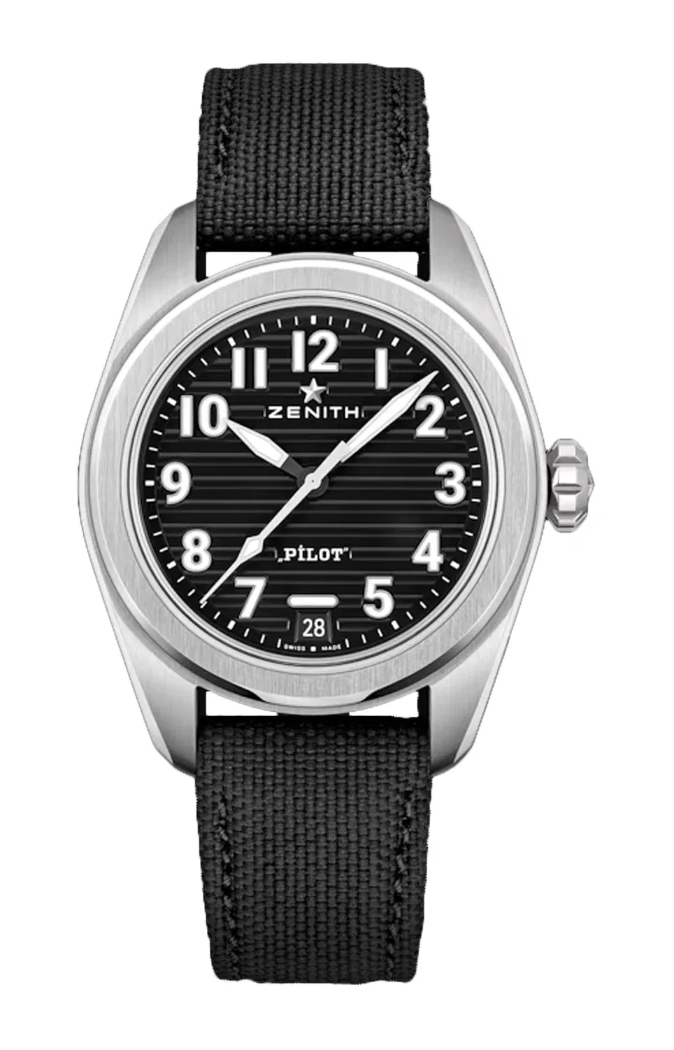 ПИЛОТ АВТОМАТИКА СТАЛЬ - 03.4000.3620/21.I001 ZENITH, золотой