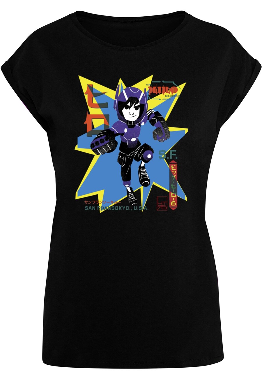 

Футболка ABSOLUTE CULT Shirt Big Hero 6 - Hiro Manga, черный