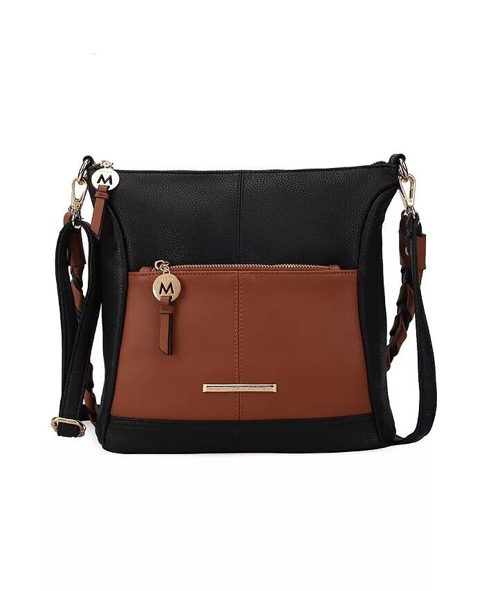 

Сумка через плечо Nala в стиле колор-блок от Mia K Mkf Collection, коричневый