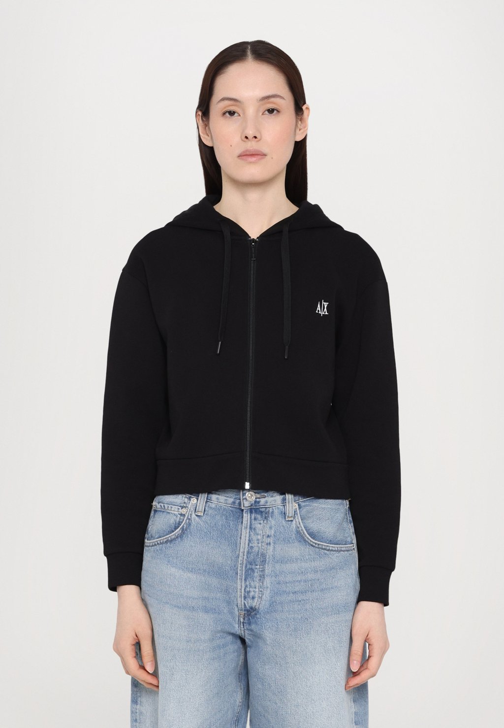 

Толстовка на молнии Armani Exchange, черный