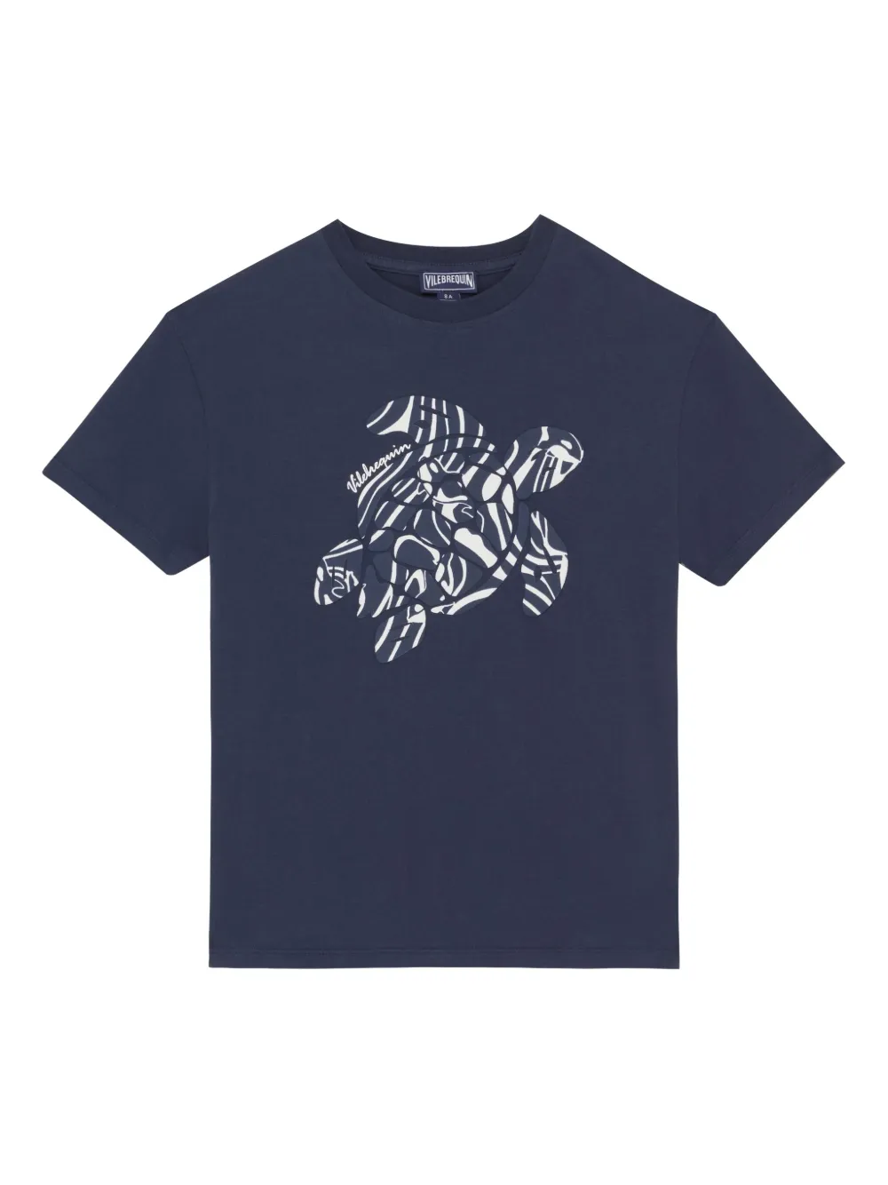 

Футболка с круглым вырезом Vilebrequin Kids, синий