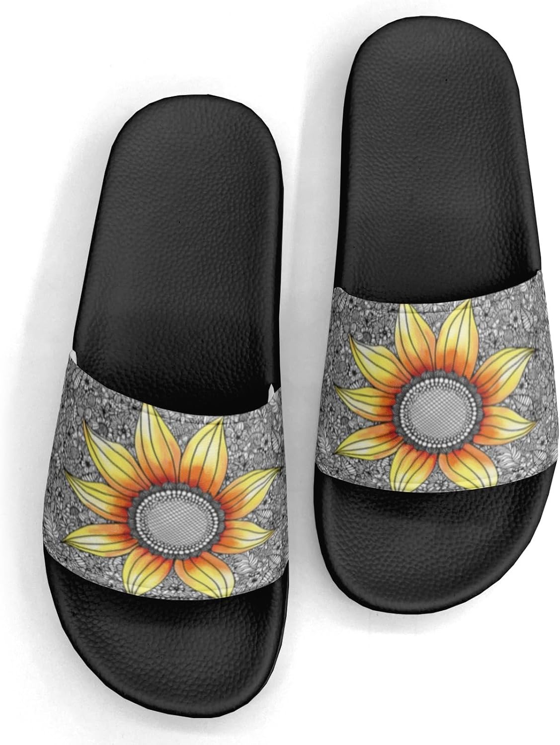 

Сандалии-шлепанцы Art Kiss Lover Design для женщин и мужчин, подарок, повседневные, спортивные, для бассейна, душа, дома и на улице Generic, желтый