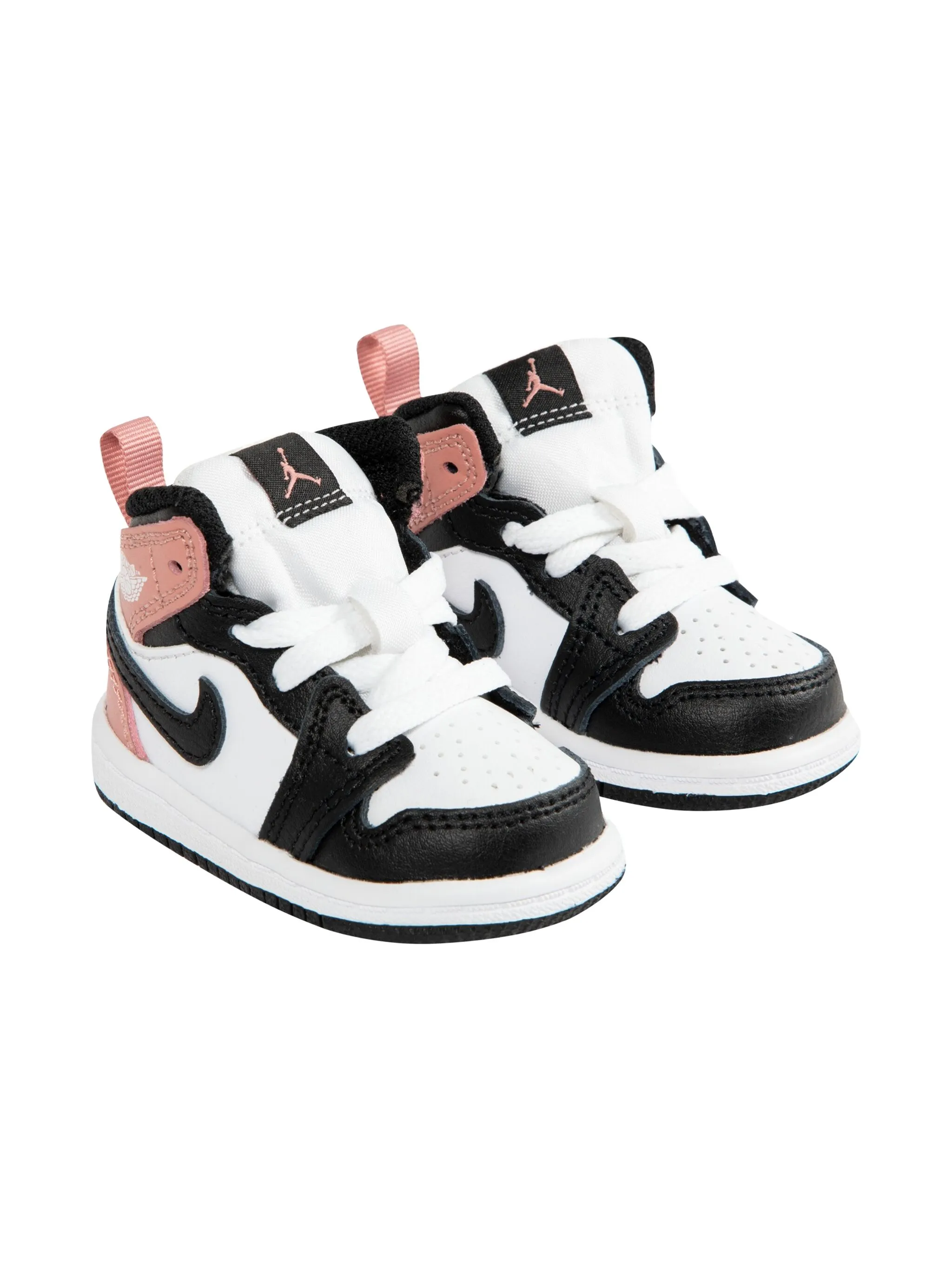 Кроссовки Jordan 1 Mid Jordan Kids, белый — фото 4
