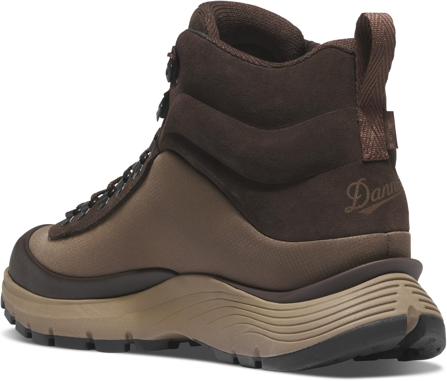 Мужские водонепроницаемые походные ботинки Danner Trail Trainer Mid 4, легкие, прочные, без утеплителя, для активного отдыха на улице, коричневый — фото 3