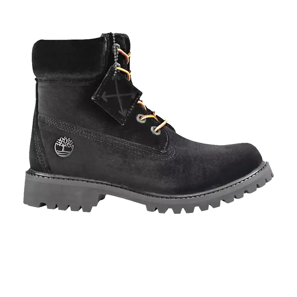 Ботинки Off-White x Timberland Wmns Premium 6 Inch, черный