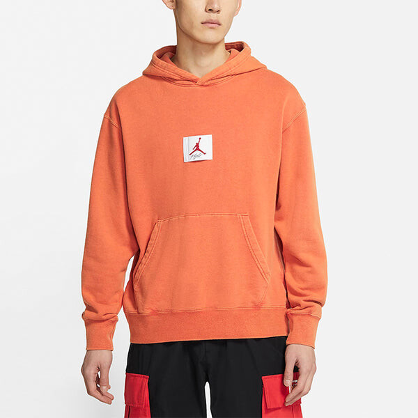 Толстовка Air Jordan Flight MENS Sports Embroidered Print Red, красный — фото 4