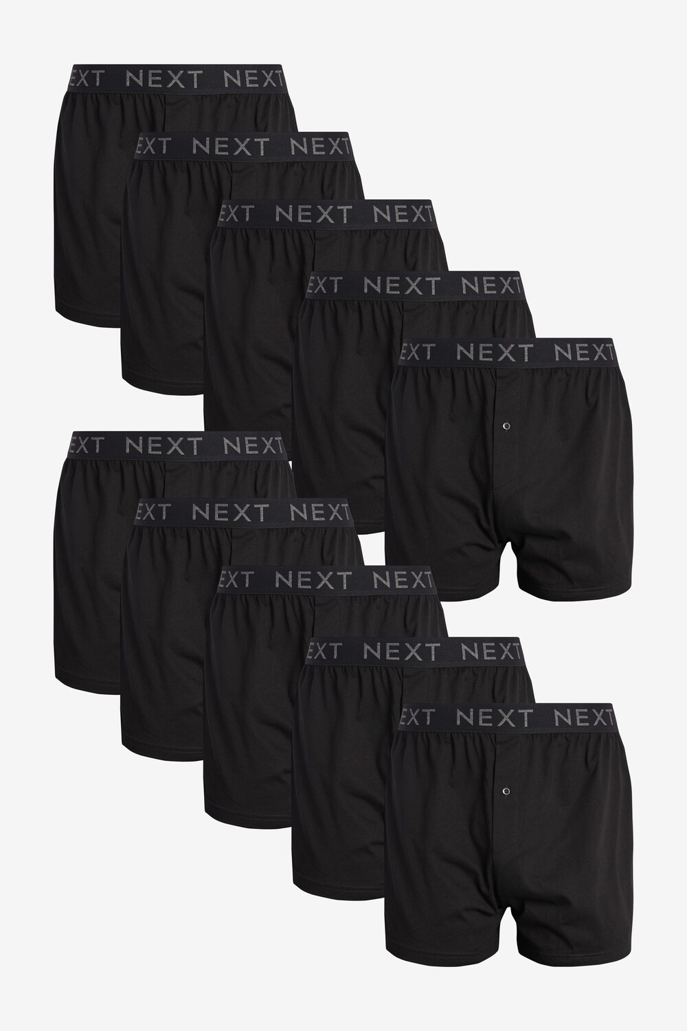 

Боксеры из джерси Next, черный