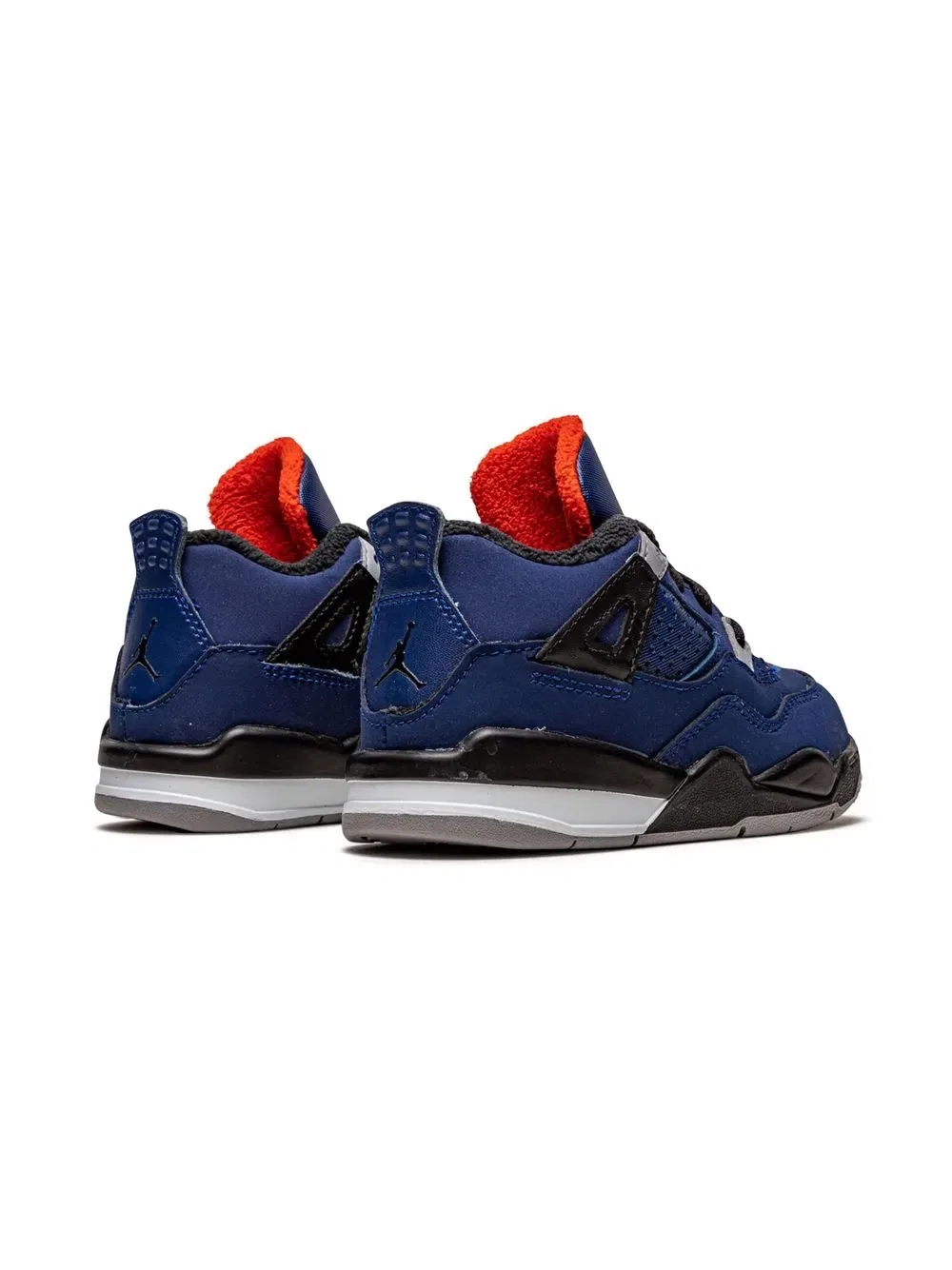 Кроссовки Air Jordan 4 Retro Nike Kids, синий — фото 3