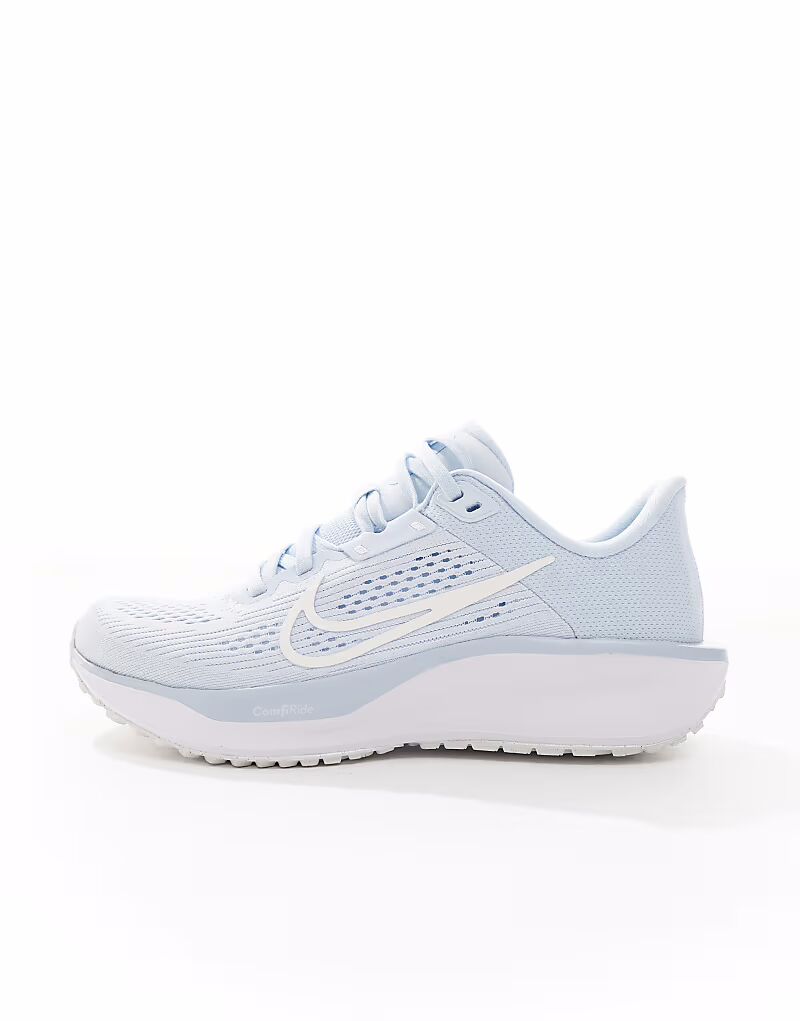 Кроссовки Nike Running Quest 6 синего и белого цвета — фото 2