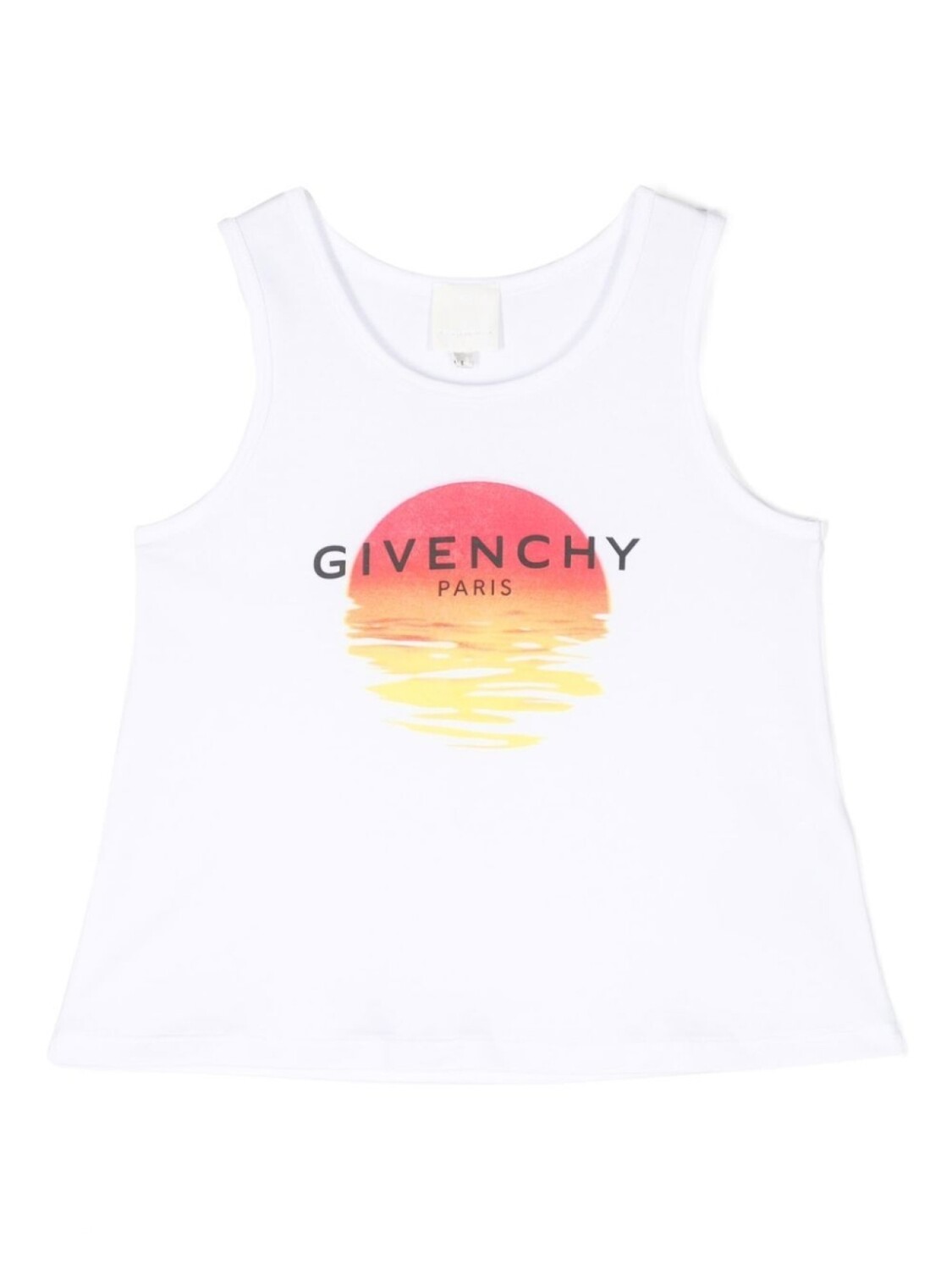 

Givenchy Kids топ без рукавов, белый