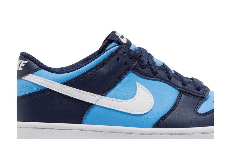 Кроссовки Nike Dunk Low GS 'University Blue', синий — фото 3