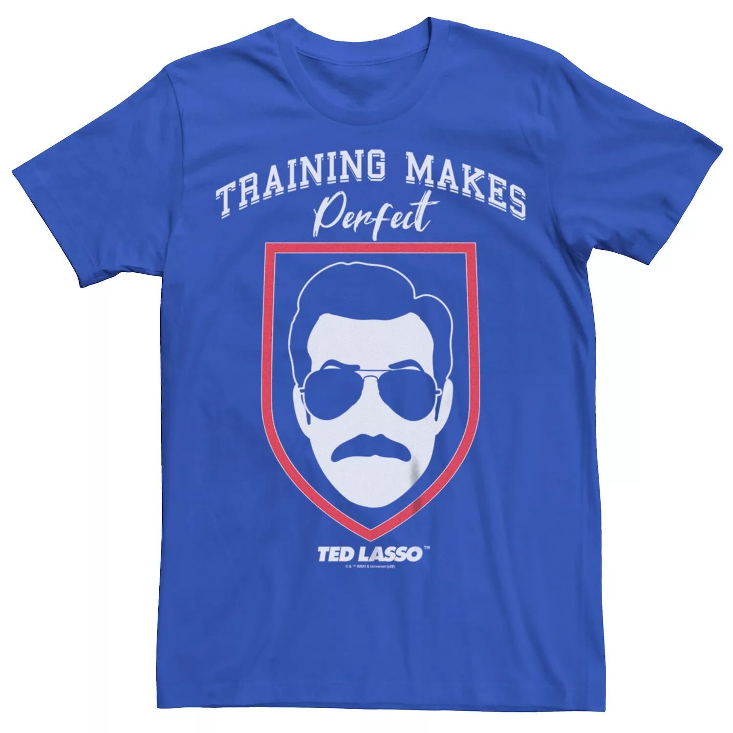 

Мужская футболка с рисунком Ted Lasso Training — идеальные солнцезащитные очки Licensed Character
