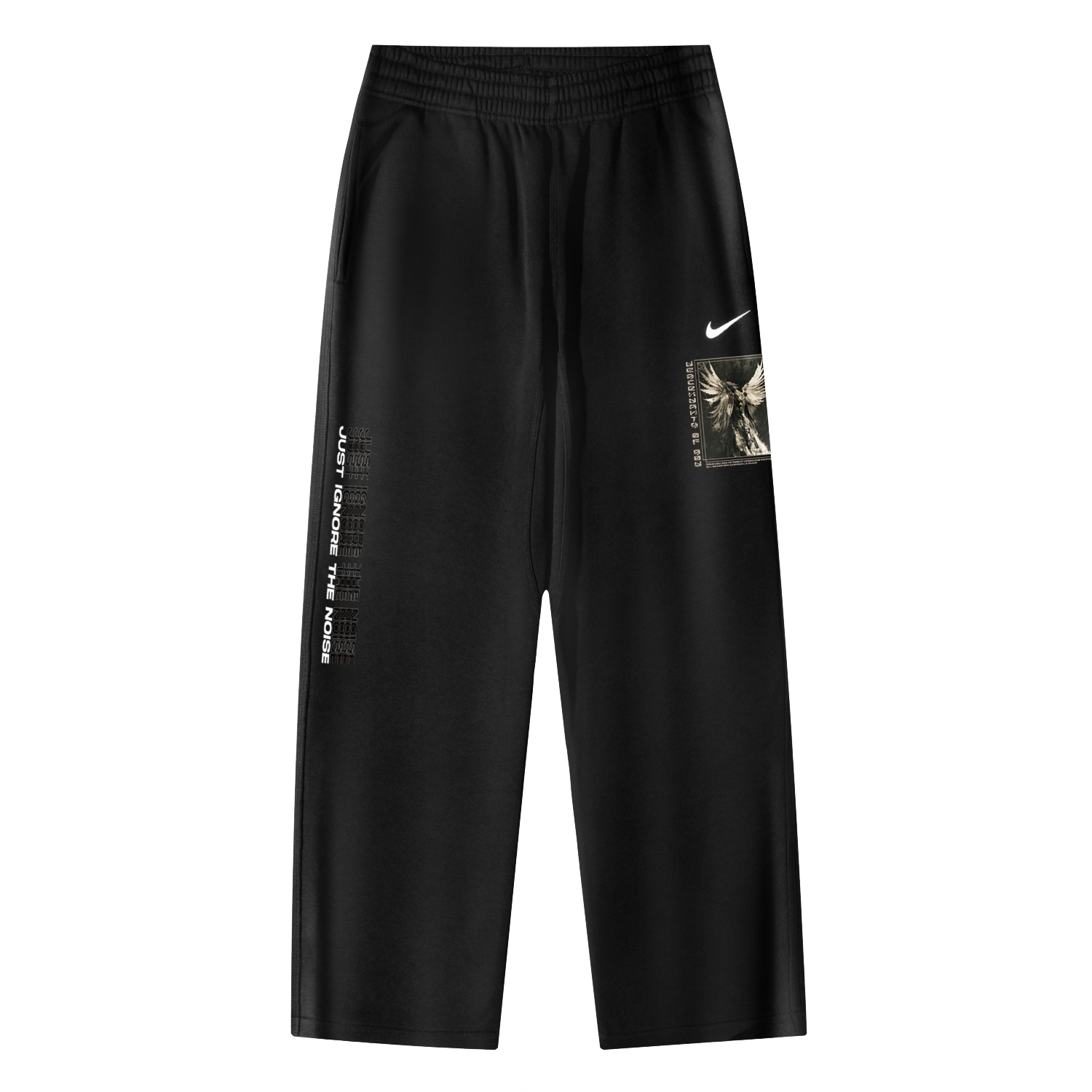 

Nike Клубные брюки OH Pant Swoosh NF вязаные спортивные штаны унисекс Black