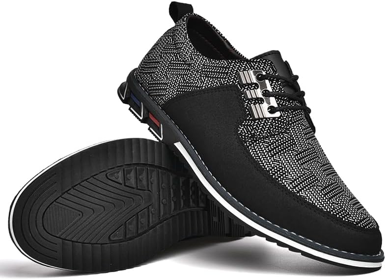 

Мужские повседневные модные туфли AQIXIDX для работы и офиса, лоферы, дышащие, легкие и удобные, серый