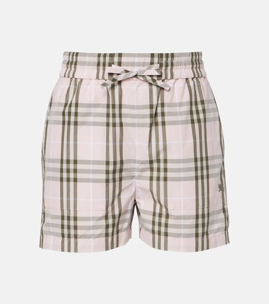 Шорты Burberry, женские, многоцветные