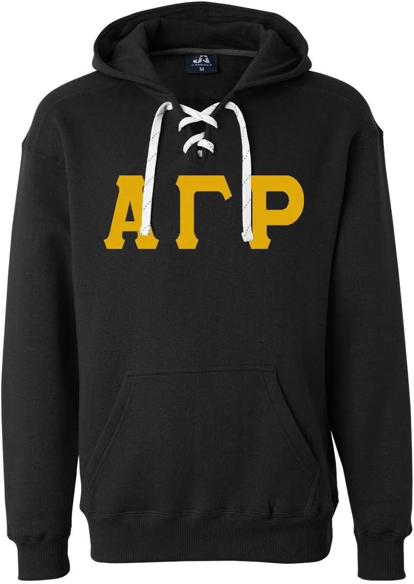 

Толстовка Alpha Gamma Rho с капюшоном и шнурком Mega Greek