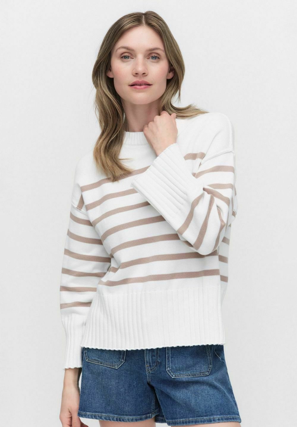 

Джемпер FIORONA KNIT Dobber, белый