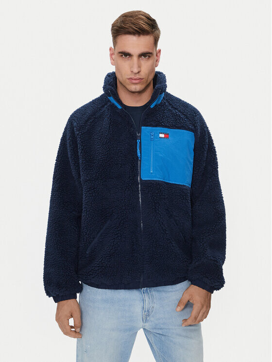 

Переходная куртка свободного кроя Tommy Jeans, синий