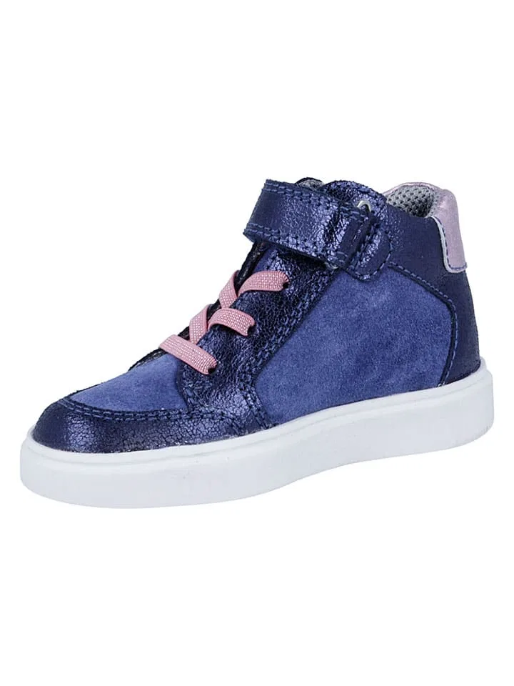 Кроссовки кожаные, Richter Shoes, синий — фото 3
