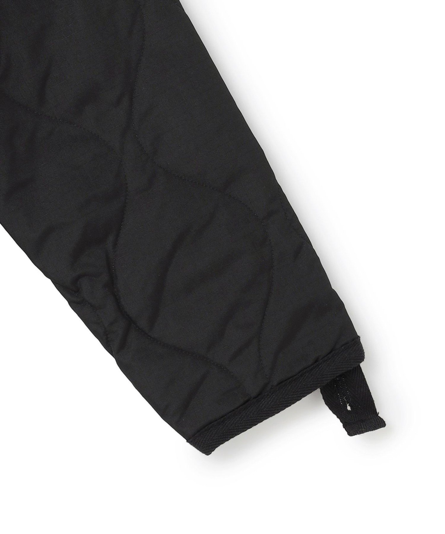 Пуховая куртка TAION Military Zip V-Neck (унисекс) (размеры 120-150 см) Unfilo, Black [005] — фото 4