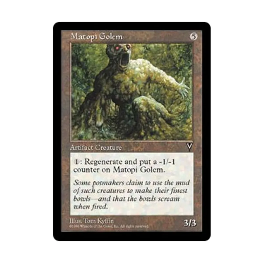 

CCG Матопи Голем (U), MTG - Visions
